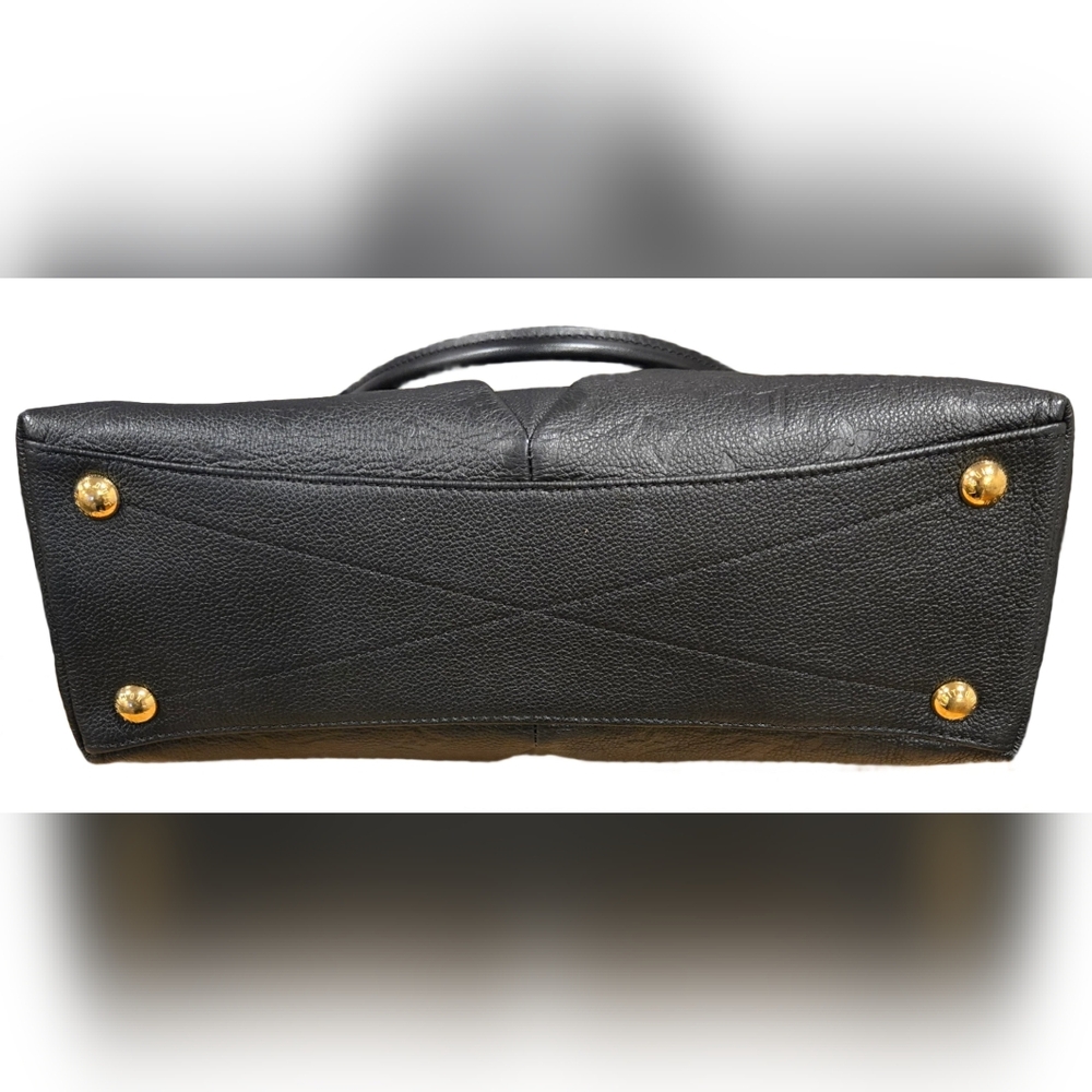 Louis Vuitton Monogram Empreinte V Tote MM Noir - Like New - Picture 16 of 17
